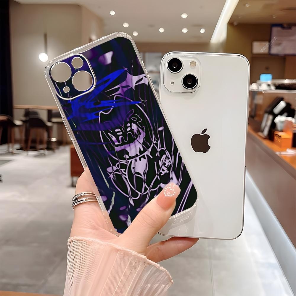

Bladee 333 Drain Gang IceDancer Чохол для телефону Для 15 Pro Max Iphone 17 14 Plus 11 12 13 16 Plus X XR XS SE Прозорий чохол iPhone13 Pro