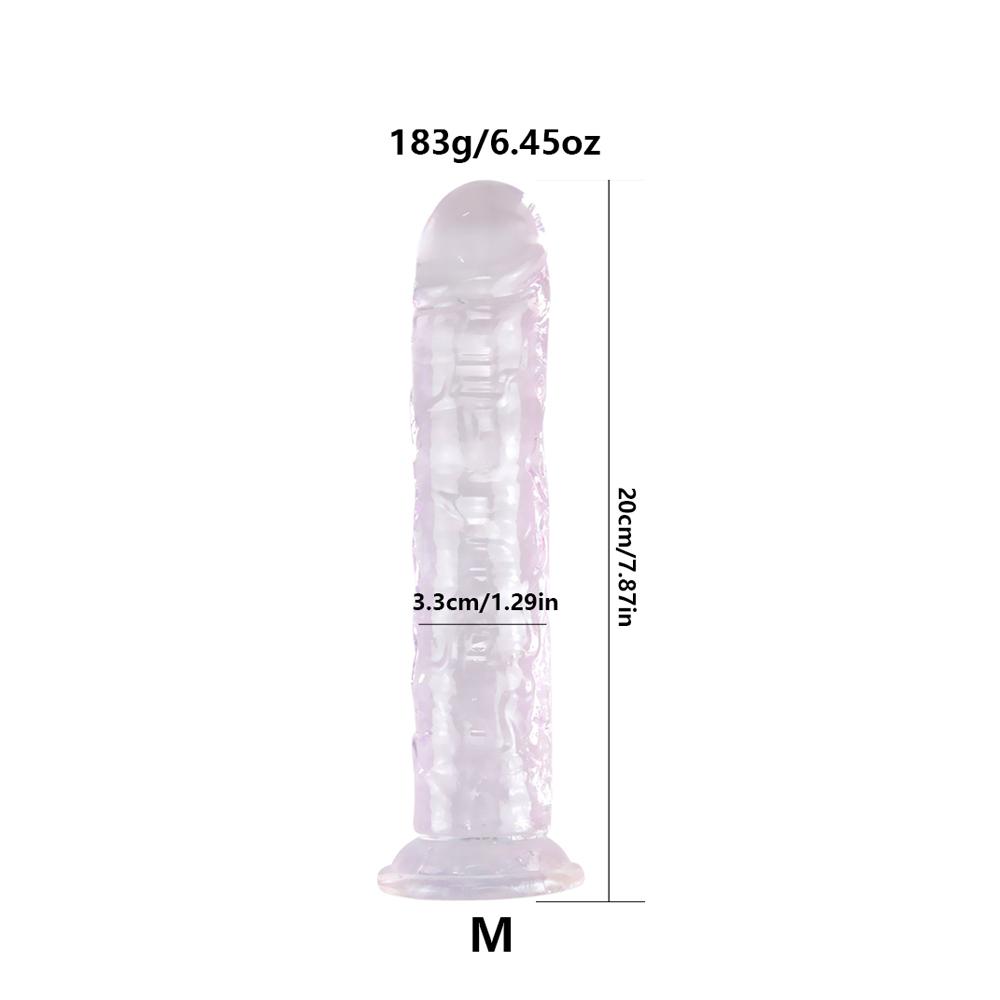 Jelly Dildo 6 Sizes Penis Adjustable Strapon Dildo Realistic Sex Toys For Lesbian Women Couples Suction Cup Dildo Pants