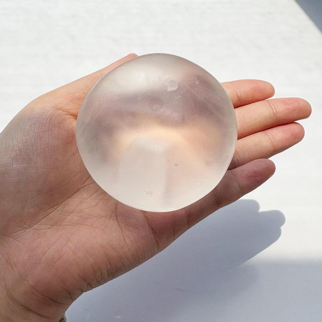 Pearlescent Coconut Oil Stress Relief Squeeze Ball