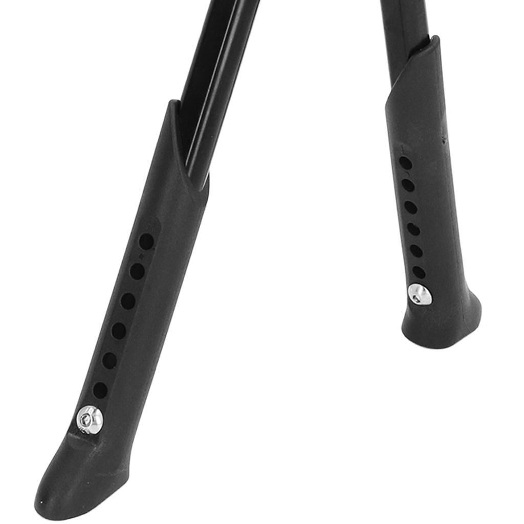 Cent Mount Double Leg Bike Kickstand with 7 Holes Height Adjustable Aluminum Alloy Double Leg Bicycle Stand