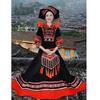 Chinese Ethnic Embroidered Dance Dress