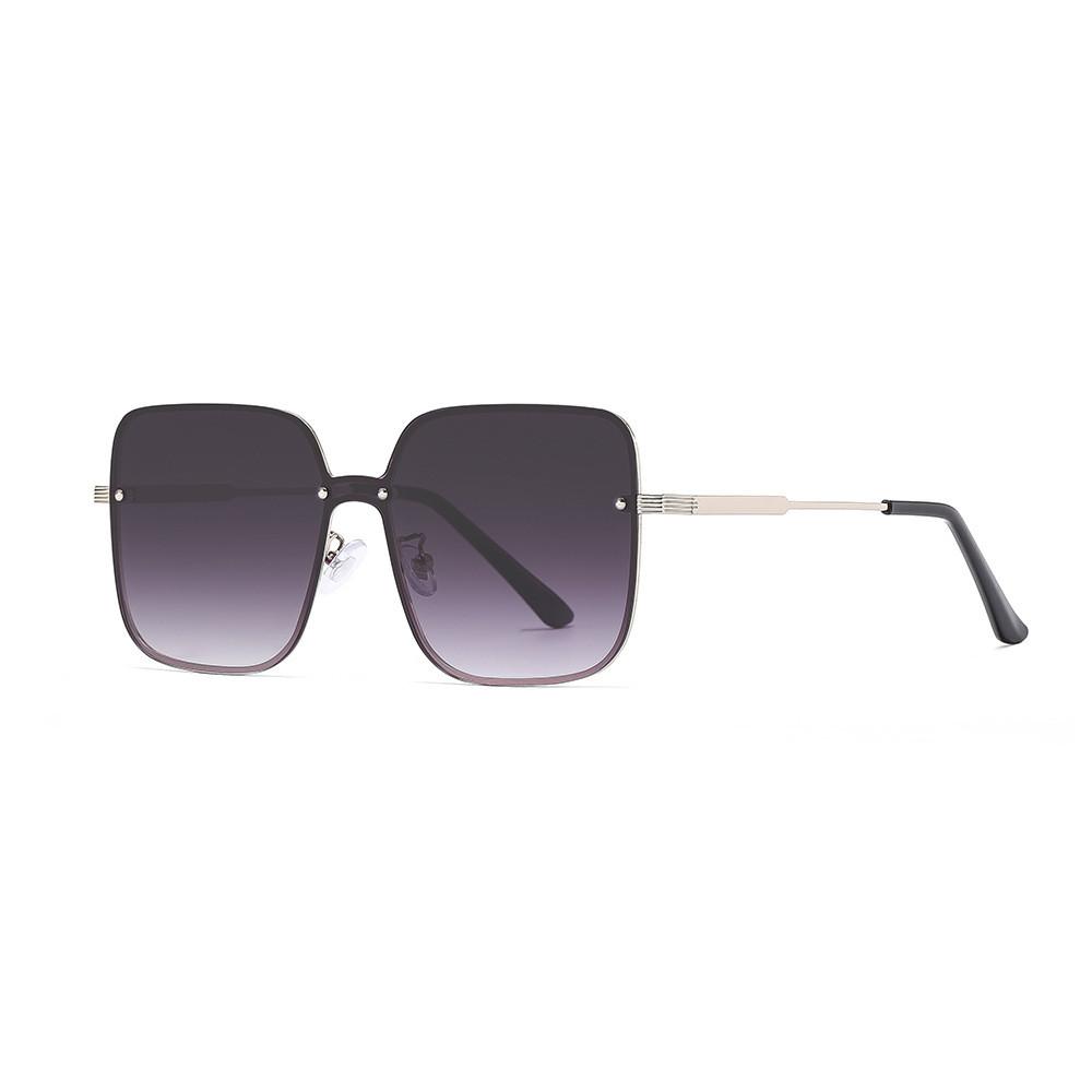 Female Sunglasses With Gradient Pc Lenses Uv400 Protection For Outdoor Activities