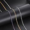 Men 's Figaro Chain Necklace Stainless Steel Minimalist 3mm 60cm Gold Color Fashion New Hip Hop Jewelry Gift Collar s