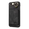 Ring Bracket Card Holder Slots Cover Phone Case for iPhone 7,iPhone 8,iPhone 7 Plus,iPhone 8 Plus,iPhone SE 2020,iPhone SE 2022
