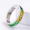 Rainbow Enamel Ring Ring Dreamy Stars Moon Stars Lovers Birthday Party Accessories