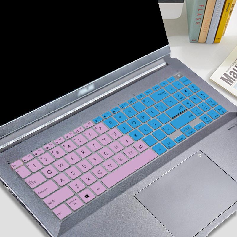 Silikonová ochranná fólie na klávesnici pro ASUS Vivobook Pro 15 Kryt klávesnice pro ASUS Vivobook Pro 15