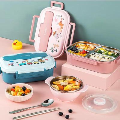 Cartoon 316 Stainless Steel Insulated Kids Lunch Box