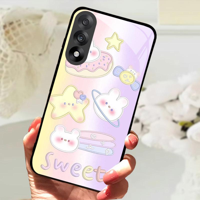 För OnePlus Nord 5 5G Stötsäker Mobilskal Härdat Glas Baksida För OnePlus Nord5 Capa Bumper Fundas Skyddande Skal
