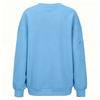 Women's Casual Neck Long Sleeve Sweatshirt Top