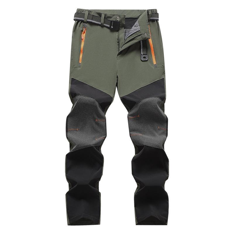 Men's and Women's Quick-Drying Elastic Hiking Pants - Lightweight, Breathable, Sun-Protective for Trekking, Travel, and Fishing