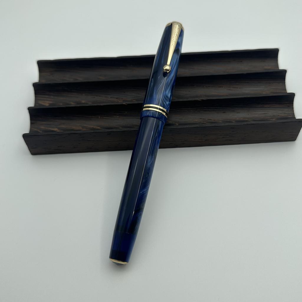 ADMOK 28 Pluma Fuente Retro de Relleno por Botón F\M Nib Diseño de la Era Republicana de China Vintage Caligrafía Clásica Regalo PARA Coleccionista