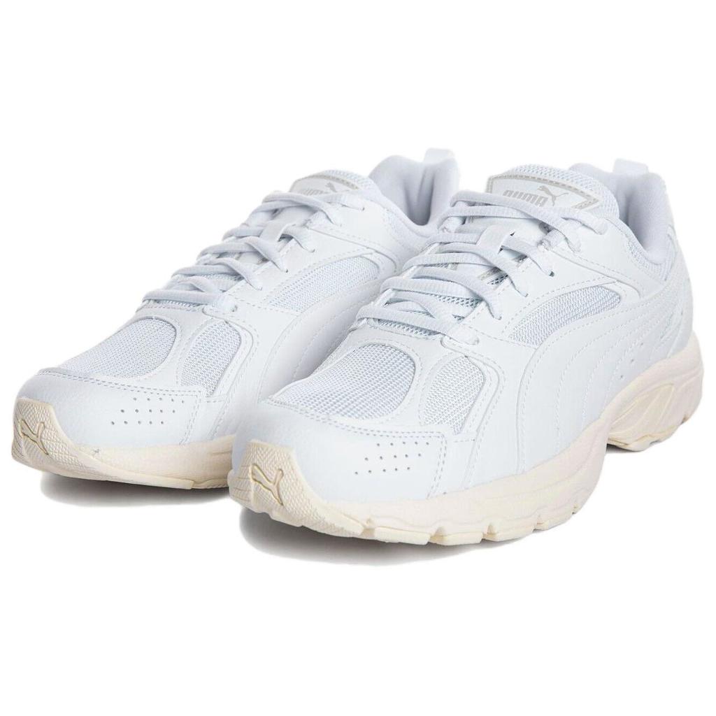 Puma Milenio Comfortable Shock Absorbing Wear Resistant Low Top Running Shoes Unisex Sneakers White 394318-01