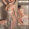 Erotic Underwear, sexy lace Seductional Slimming, Large size Cheongsam, Hot see-through uniform, pajamas wholesale 8650