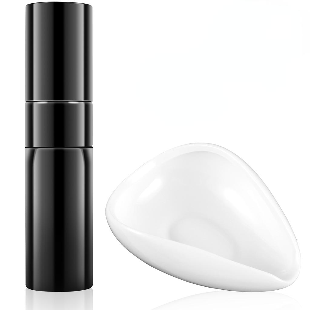 Coffee Bean Dosing Cup and Spray Bottle Set Single Dose Coffee Bean Dosing Cup Ceramic Coffee Dosing Tray Coffee Dosing Vessel