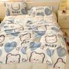 Cartoon Cute Bear Throw Blankets Super Soft Fluffy Lightweight Comfortable Flannel Couch Bed Blanket for All Season Kids Gifts