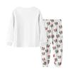 Children's Set - Boy And Girl Printed Thin Two-Piece Set With Long Sleeves And Pants