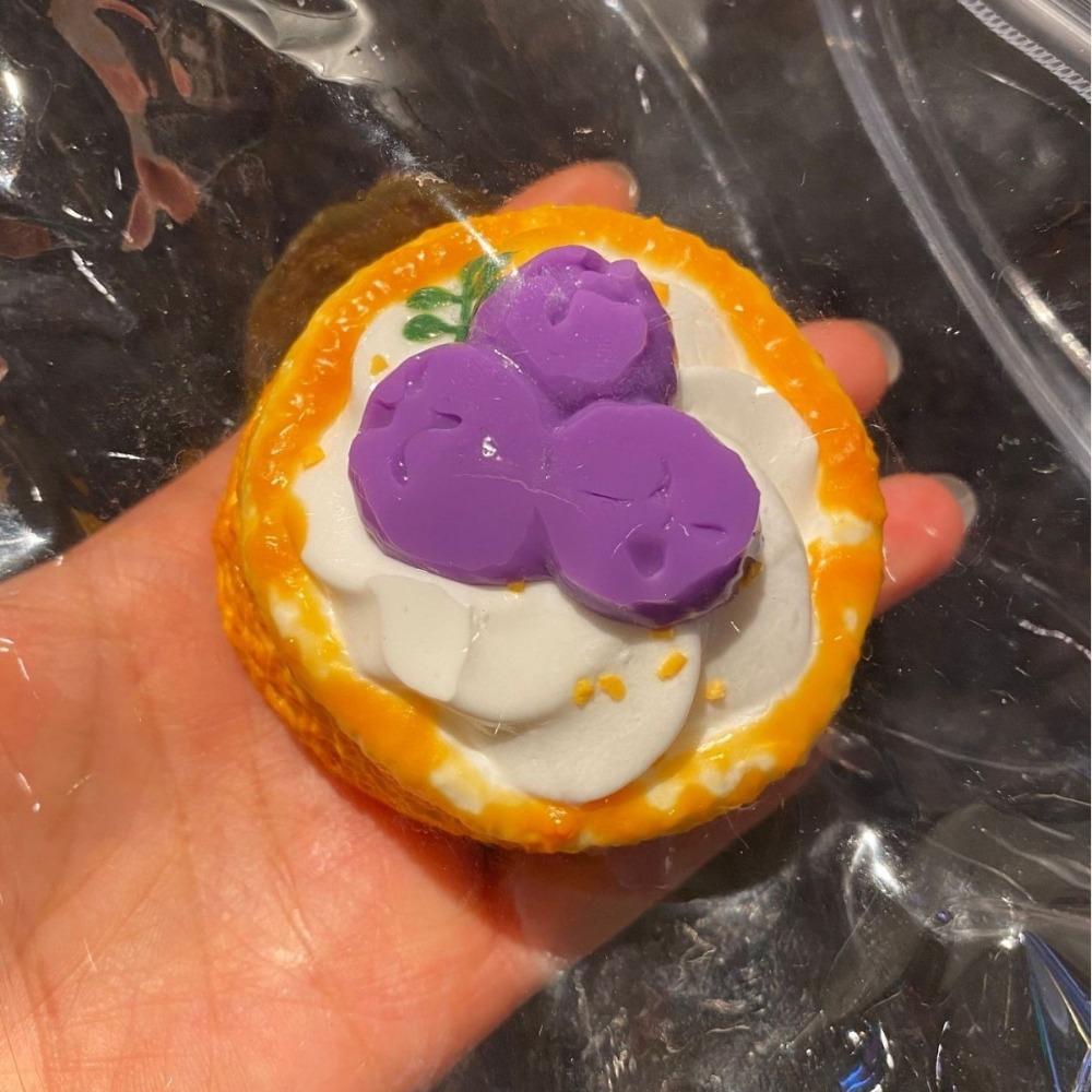 Chocolate Egg Roll Soufflé Squeeze Toy Orange Egg Roll Slow Rebound Toy Kid Gifts Style 5
