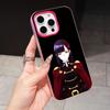 Mato seihei Ren Yamashiro Jelly Double layer Rose Red Mobile Phone Case for iPhone 17 16 15 14 13 12 11 Air Pro Max Plus