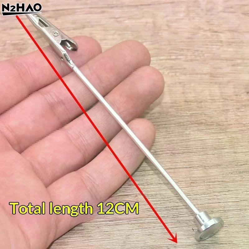 5/10Pcs Durable Strong Magnetic Support Frame Stainless Steel Mosquito Coil Bracket Multi-function Ash Tray Base Incense Clip