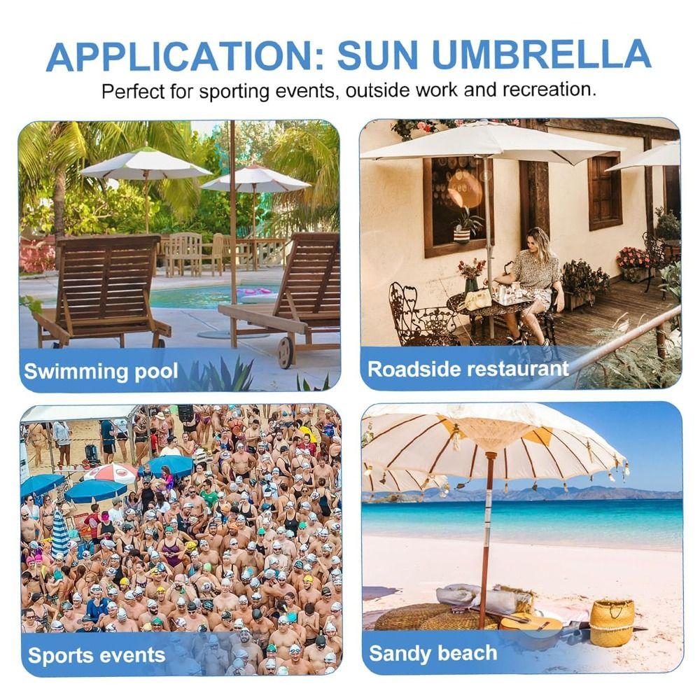 Anti-rust Umbrella Clamp Bracket Water-proof Deck Umbrella Mount Parasol Fixing Clip  Chair