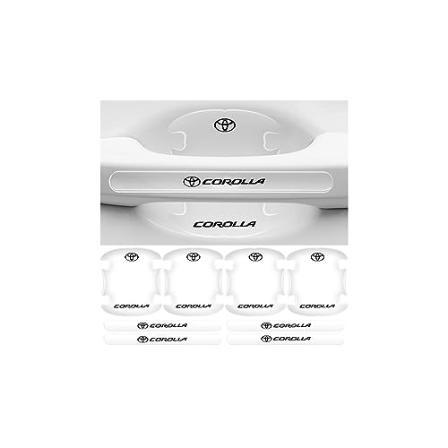 

TANAMACHI Car Door Handle Protector, Scratch Hide Scratch, Seal, Protective Film Accessories, Parts, Exterior, 8pcs(Corolla)