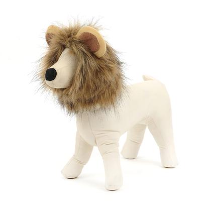 Katze Löwe Mähne Haustier Löwe Kostüm Haustier Löwe Haar Perücke für Hunde Katzen Haustiere Halloween Weihnachten Party Geschenk
