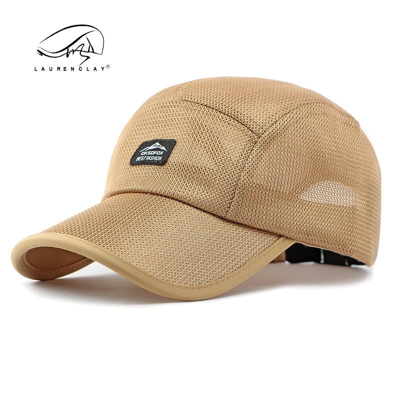 Hat Men's Summer Outdoor Sunscreen Shade Sun Hat Casual Full Network Breathable Cap Mesh Baseball Cap Women