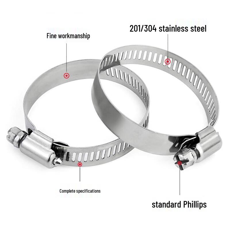 304 Stainless Steel Hose Clamp