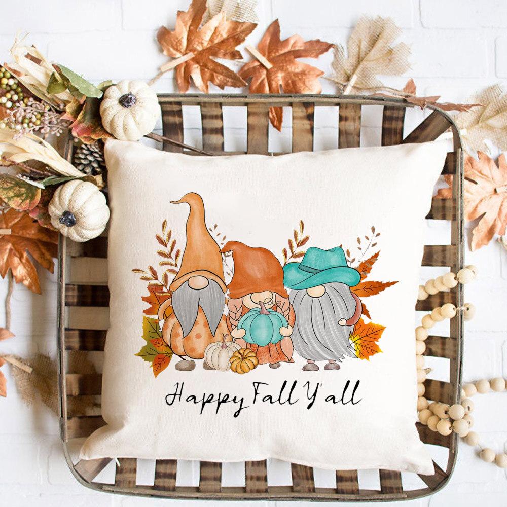 

Этот осенний узор наволочка для гостиной, чехол для детской спальни, украшение дома, осенние подарки M