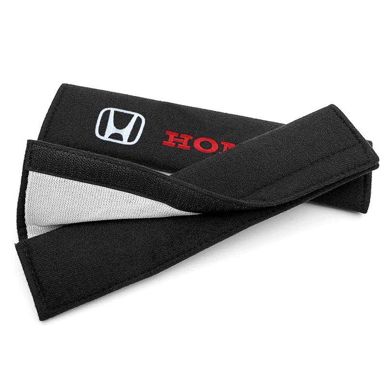 New Car Safety Belt Shoulder Cover Seat Belt Pads Car Accessories for Honda Civic Fit Jazz Accord Pilot Passport Stepwgn CRV BRV HRV Vezel