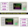 60W/120W CNC DC Buck Boost Converter Color Screen Adjustable Voltage Current Regulator Constant Power Step-Down Power Supply