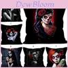 Vintage Horror Print Pillowcase For A Spooky Halloween Touch