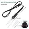 Deer Fairy 936 Soldering Iron Handle for Saike 952T12 Station, 203 Constant Temp, 969D Hot Air Gun Accessories.
