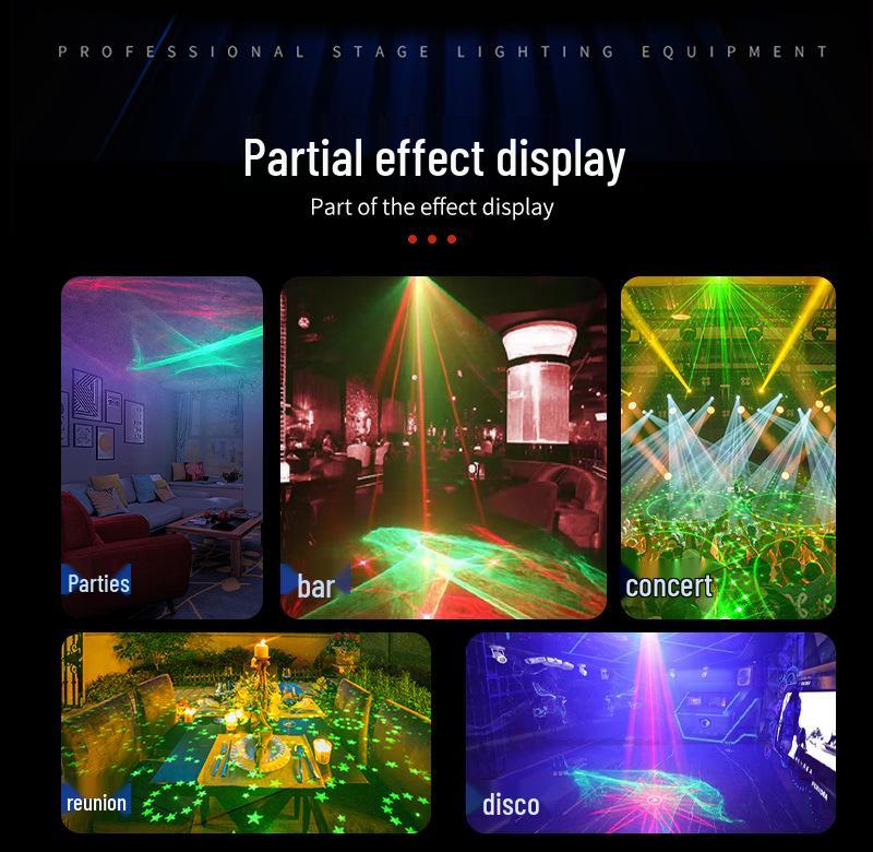 Aurora Starry Sky Laser Projector Light for Indoor Parties