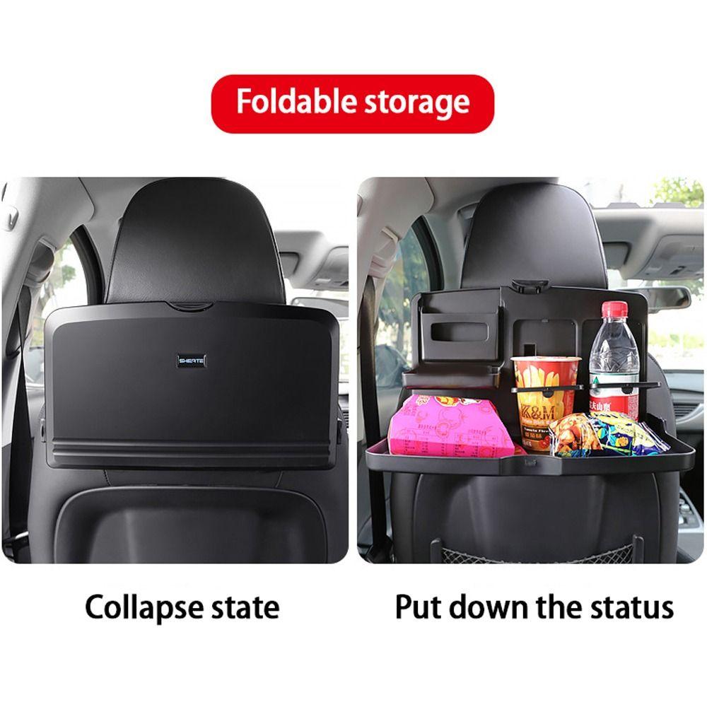 Foldable Tray Holders Multifunctional Table Organizer High Quality Car Back Seat Table  Universal