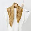 Ethnic Style Retro Checkered Printed Square Scarves Cross-border Fashionable Women's Design Clothing Matching 70 Wholesale