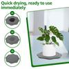 2Pcs Plastic Plant Saucer Reusable Flower Pot Drainage Trays Fast Drying Cup Absorbent Trays Indoor Outdoor Home Garden Supplies