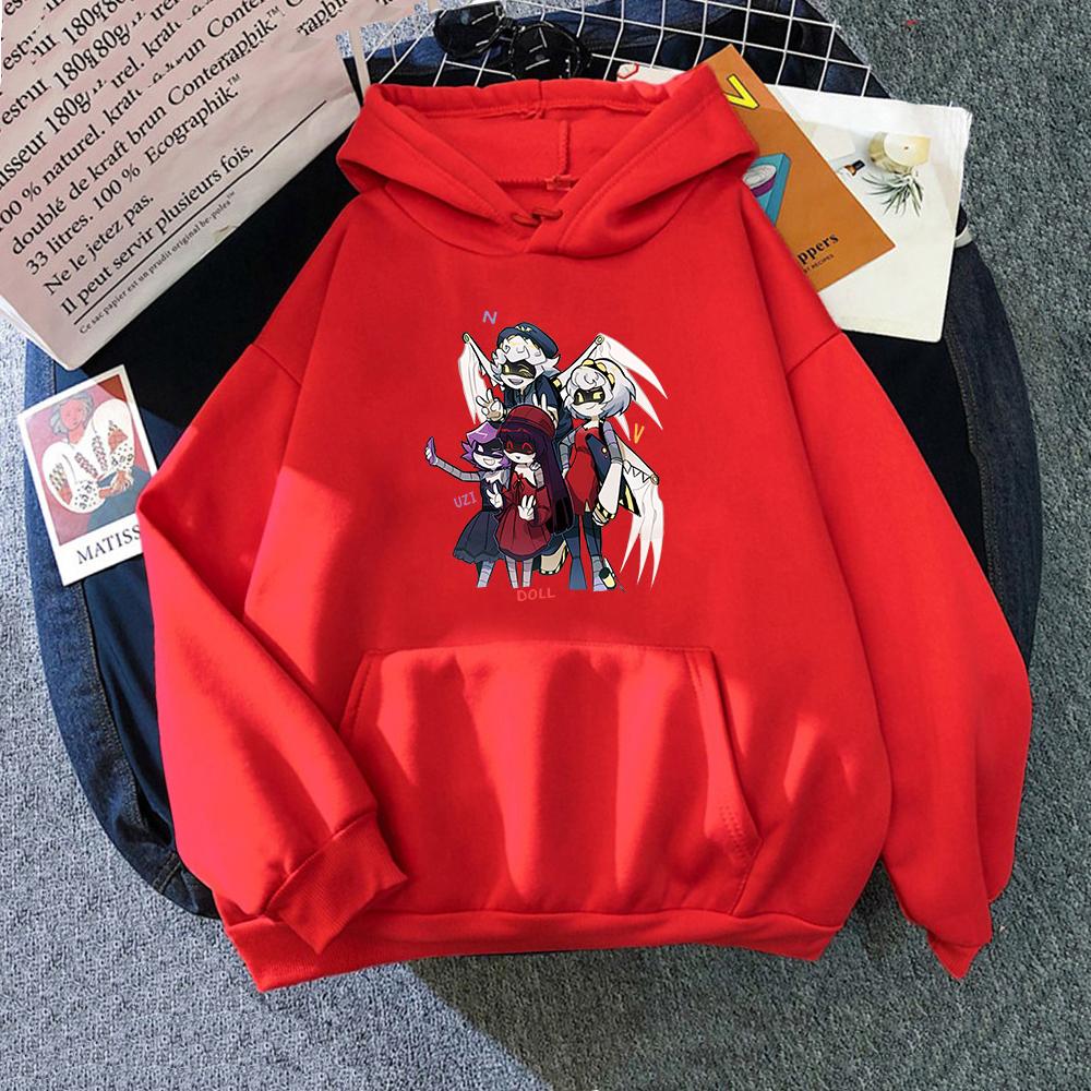 

Худи Murder Drones Uzi Doll N V Женские Худи Харадзюку Каваии Унисекс Аниме Мультяшная Уличная Одежда Эстетичные Пуловеры Толстовки XL