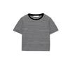 Spring New Fashion Sweet and Spicy All-Matching Slim Fit Slimming round Neck T-shirt Shory Style Pure Color T-shirt 2335259