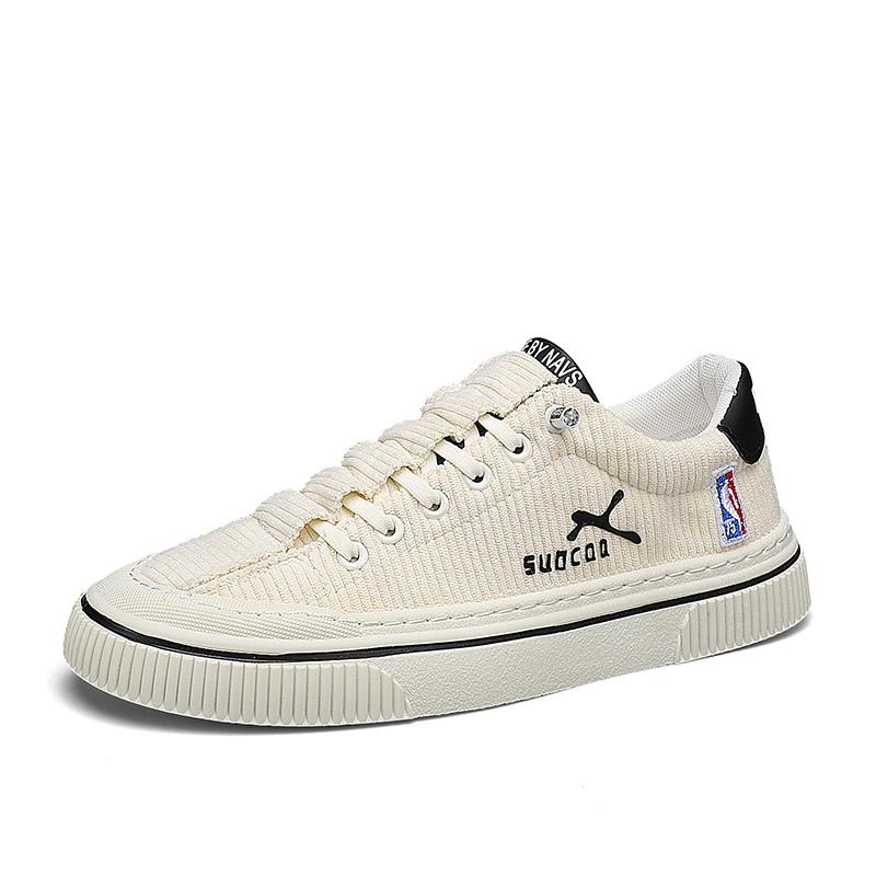Trendy Casual Men Canvas Shoes Classic Low-top Canvas Sneakers Men Retro Flat Skateboard Shoes Designer Hip Hop Vulcanized Shoes