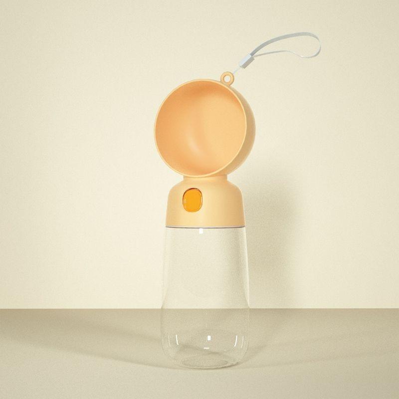 Cats and dogs go out water cup Water bottle portable drinking cup practical drink water feed food cup pet supplies