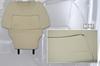 GLASSY 30 Series Seat Kick Guard Set Beige Alphard/Vellfire Driver/Passenger