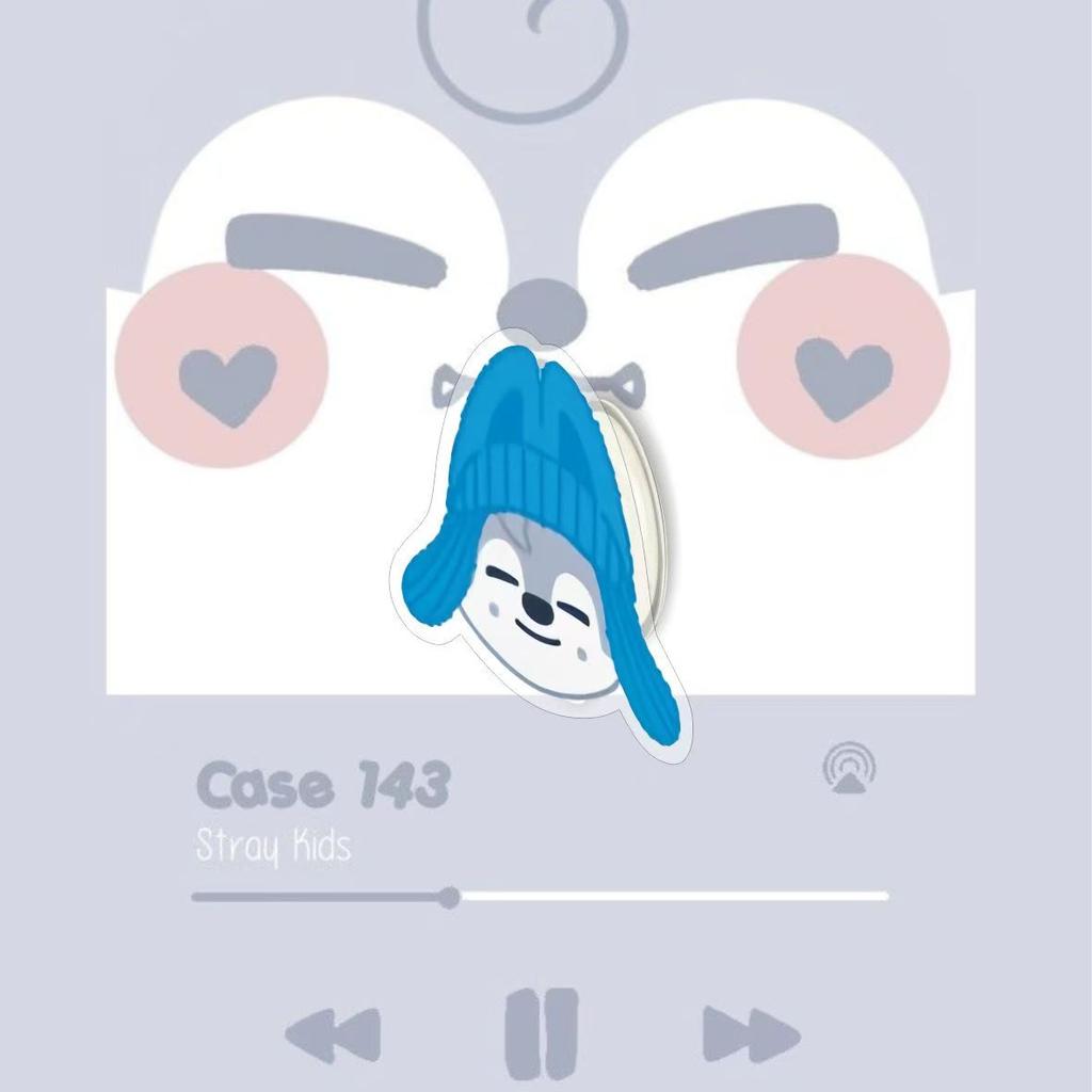 StrayKids Acrylic Airbag Phone Holder,Retractable