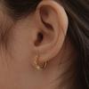 (Silver 925) Rileyd Hoop Earrings EC3140