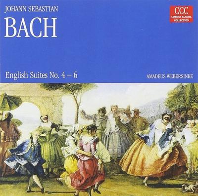 CD J.S.. BACH - Suity Angielskie 4-6  0002082CCC Corona Classic  1999 Niemcy Klasyczna Używana