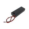 10pcs 2 Slot Port AAA Battery Holder Case Box with Leads with ON/OFF Switch Cover Standard Battery Container