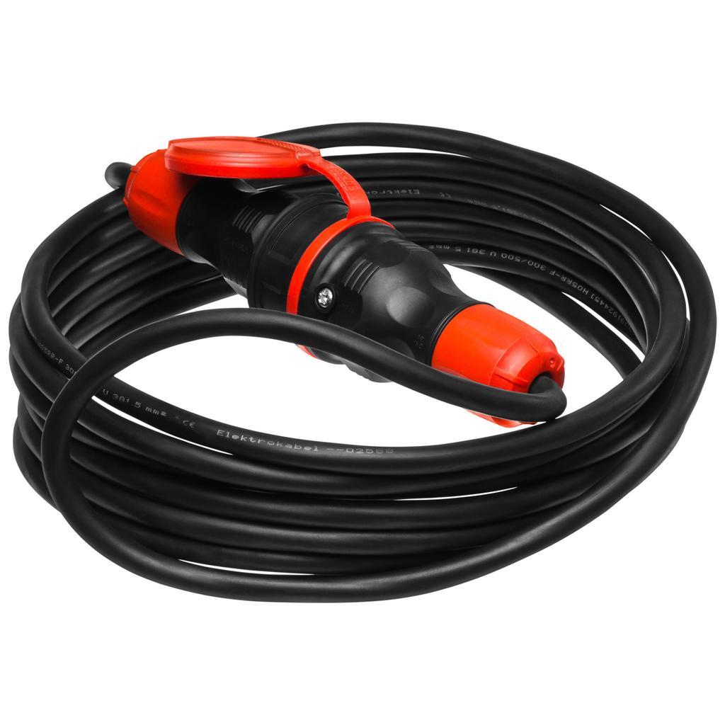 5M 250V 16A 2P+Z 3X2.5Mm2 Ip44 Power Extension Cord