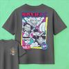 2026 Summer One Piece Anime Monkey D Luffy Printed Loose Shortsleeved Pure Cotton Childrens Tshirt Tide Unisex Casual Loose