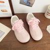 Flat-bottomed casual little white shoes women's autumn 2025 new fashion versatile niche Korean version of round head Agam training shoes