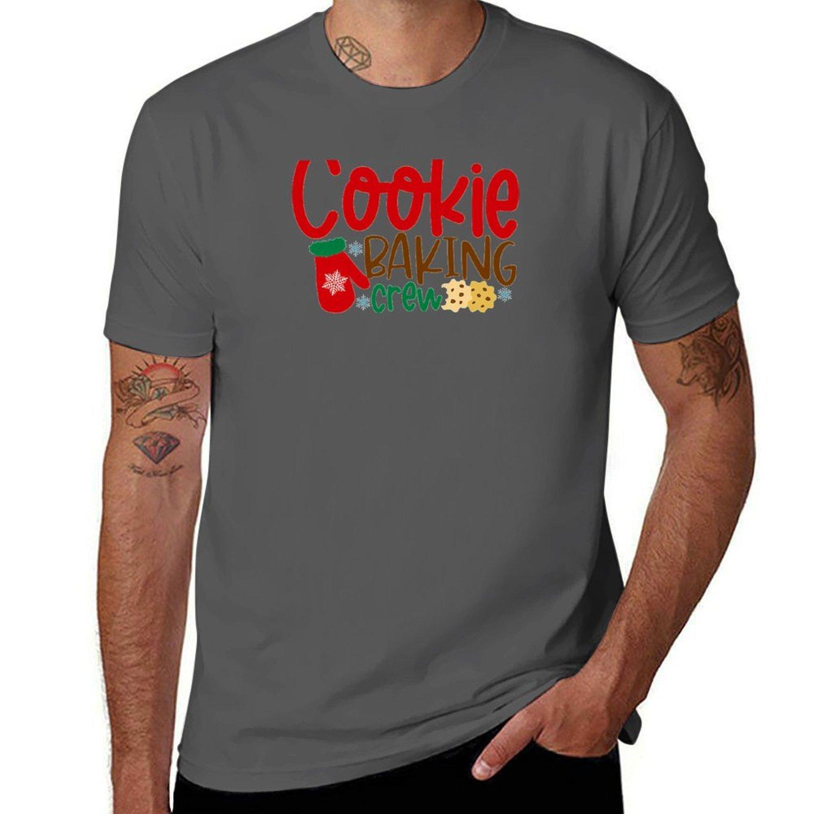 

Cookie baking crew TShirt funny t shirts man anime t shirts for man TShirt 4XL